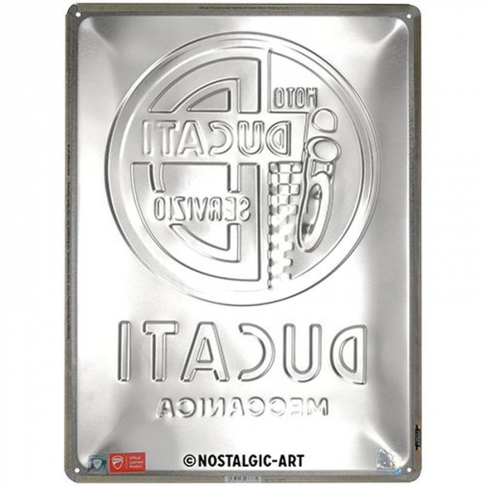 Blechschild Ducati Servizio 3